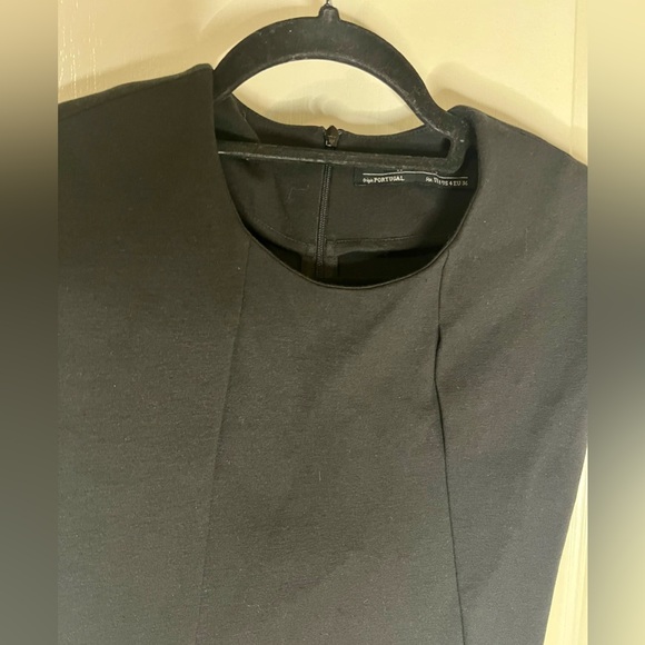 AllSaints Daphne Dress Black 4 - Picture 6 of 11